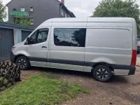 Gebraucht Mercedes Sprinter 163 PS (119 kW) 2018 Silber Van