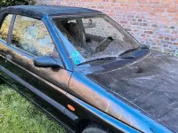 Gebraucht Ford Escort Cabriolet 90 PS (66 kW) 1995 Blau Cabrio
