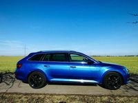 Gebraucht Skoda Superb Ambition 150 PS (110 kW) 2020 Blau Kombi