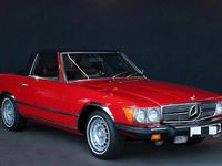 Gebraucht Mercedes SL450 182 PS (133 kW) 1975 Rot Cabrio