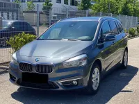 Gebraucht BMW 218 Gran Tourer Luxury Line 136 PS (100 kW) 2015 Grau Van / Kleinbus