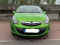 Gebraucht Opel Corsa Edition 69 PS (50 kW) 2014 Grün Kleinwagen