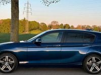 Second-hand BMW 116 116 CP (85 kW) 2018 Albastru Hatchback