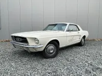 Gebraucht Ford Mustang 122 PS (89 kW) 1967 Weiß Coupé
