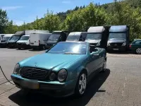 Gebraucht Mercedes CLK230 193 PS (141 kW) 1999 Grün Cabrio