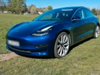 Gebraucht Tesla Model 3 Performance 377 kW (513 PS) 2019 Blau Limousine