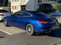 Gebraucht Mercedes C300 AMG line 245 PS (180 kW) 2016 Blau Coupé