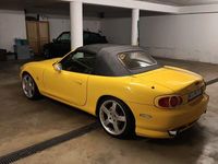 Gebraucht Mazda MX5 110 PS (80 kW) 2000 Gelb Cabrio