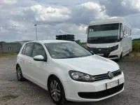 Gebraucht VW Golf VI Comfortline 110 PS (80 kW) 2009 Weiß Limousine