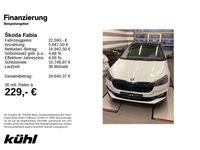 Gebraucht Skoda Fabia Monte Carlo 150 PS (110 kW) 2023 Moonweiss metallic Limousine