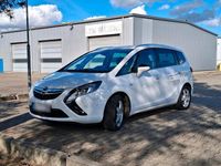 Gebraucht Opel Zafira Tourer 165 PS (121 kW) 2013 Weiß Van / Kleinbus