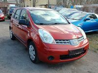 Gebraucht Nissan Note Visia 88 PS (64 kW) 2008 Rot Kleinwagen