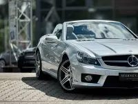 Gebraucht Mercedes SL63 AMG AMG 525 PS (386 kW) 2010 Silber Cabrio