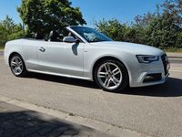 Gebraucht Audi A5 Cabriolet S-Line 245 PS (180 kW) 2015 Weiß Cabrio