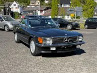 Gebraucht Mercedes SL500 245 PS (180 kW) 1986 Schwarz Cabrio