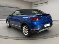 Gebraucht VW T-Roc Cabriolet Style 150 PS (110 kW) 2025 Ravennablau (metallic) Cabrio