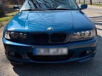 Gebraucht BMW 320 Cabriolet 170 PS (125 kW) 2001 Blau Cabrio