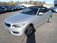 Gebraucht BMW 218 136 PS (100 kW) 2017 Glaciersilber Cabrio