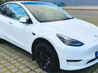 Gebraucht Tesla Model Y Long Range AWD 378 kW (514 PS) 2022 Weiß SUV