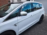 Gebraucht Ford S-MAX Titanium 190 PS (139 kW) 2018 Weiß Van / Kleinbus