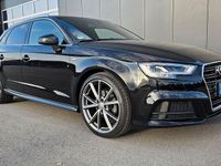 Second-hand Audi A3 S-Line 150 CP (110 kW) 2017 Negru Berlinǎ