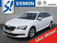 Gebraucht Skoda Superb Style 150 PS (110 kW) 2016 Moonweiss metallic Kombi