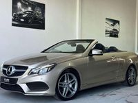 Usado Mercedes E220 AMG line 170 CV (125 kW) 2017 Plateado Descapotable