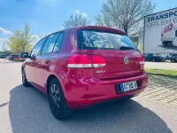 Usata VW Golf VI 80 CV (58 kW) 2010 Rosso Utilitaria
