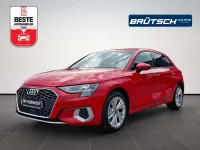 Gebraucht Audi A3 Advanced 110 PS (80 kW) 2021 Tangorot metallic Limousine