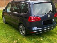 Gebraucht VW Sharan 170 PS (125 kW) 2014 Blau Van / Kleinbus