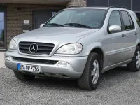 Usata Mercedes ML270 163 CV (119 kW) 2004 Argento SUV