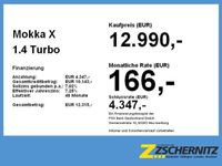 gebraucht Opel Mokka X 1.4 Turbo Edition Navi LM W-Paket AHK