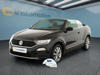 Gebraucht VW T-Roc Cabriolet 116 PS (85 kW) 2020 Schwarz Cabrio