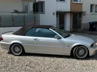 Gebraucht BMW 320 Cabriolet 170 PS (125 kW) 2003 Silber Cabrio