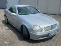 Gebraucht Mercedes SLK200 163 PS (119 kW) 2003 Grau Cabrio