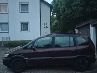 Gebraucht Opel Zafira 125 PS (91 kW) 2004 Rot Van / Kleinbus