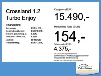 Gebraucht Opel Crossland Enjoy 110 PS (80 kW) 2024 Schwarz SUV