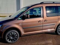 Gebraucht VW Caddy 101 PS (74 kW) 2015 Braun Van / Kleinbus