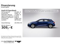 Gebraucht Audi A3 Sportback e-tron Ambiente 204 PS (150 kW) 2023 Navarrablau metallic Kleinwagen