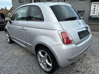 Gebraucht Fiat 500 Lounge 75 PS (55 kW) 2007 Silber Kleinwagen