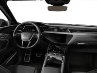 Gebraucht Audi Q8 e-tron S-Line 250 kW (340 PS) 2023 Schwarz / mythosschwarz SUV