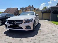 Gebraucht Mercedes C200 AMG 197 PS (144 kW) 2020 Weiß Cabrio