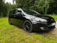 Gebraucht VW Golf VI Style 105 PS (77 kW) 2011 Schwarz Kleinwagen