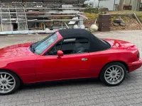 Gebraucht Mazda MX5 115 PS (84 kW) 1990 Rot Cabrio