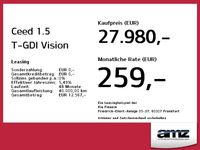Neu Kia Ceed Vision 140 PS (102 kW) 2025 Darkpentametal Kleinwagen
