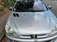 Gebraucht Peugeot 206 CC 2004 Silber Cabrio