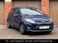 Gebraucht Ford Fiesta Trend 60 PS (44 kW) 2012 Blau Kleinwagen