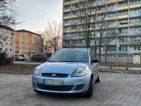 Gebraucht Ford Fiesta 69 PS (50 kW) 2007 Blau Kleinwagen