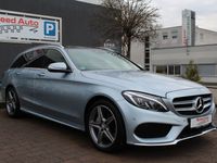 gebraucht Mercedes C220 T AMG-LINE/PANORAMA/LEDER/KAMERA/18"