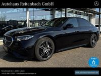 Gebraucht Mercedes E200 AMG 204 PS (150 kW) 2024 Lack obsidianschwarz Limousine